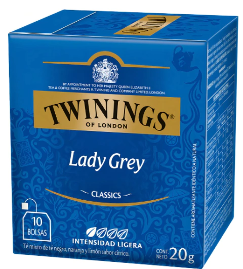 Te Twinings Lady Grey Caja X10u