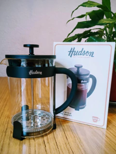 Cafetera Embolo Hudson Prensa Francesa Negra 800ml Para Cafe - comprar online