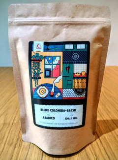 Cafe Tostado Blend Colombia Brasil X 250g Almacen Cafetero - Almacen Cafetero