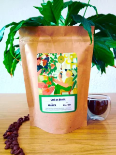 Imagen de Cafe Tostado Brasil Natural X 500 Gramos Almacen Cafetero