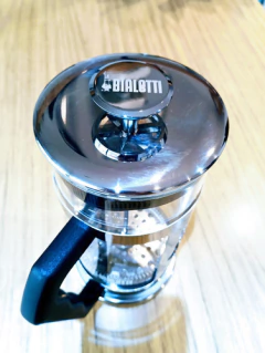 Cafetera Bialetti Preziosa 350ml Prensa Francesa Embolo Cafe - tienda online