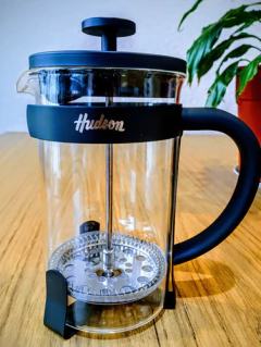 Cafetera Hudson Embolo Prensa Francesa Negra Cafe 600ml en internet