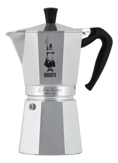 Cafetera Italiana Bialetti Moka Express 9 Tazas Para Cafe