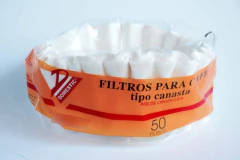 Filtros Cafe Canasta De Papel Pack X 200u Domestic Cafetera - Almacen Cafetero