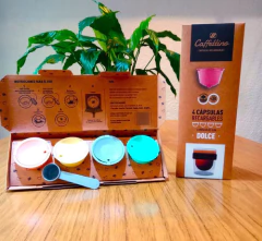 Capsulas Dolce Gusto Recargables X4 Caffettino - comprar online