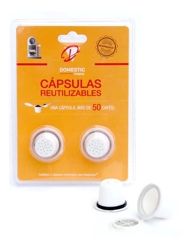 Capsulas Cafe Recargables Reutilizables Nespresso Domestic