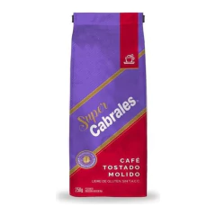 Cafe Super Cabrales Tostado Molido X 250 Gramos