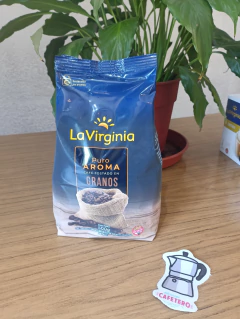 Cafe La Virginia Tostado En Grano Puro Aroma X 500 Gramos - comprar online