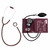 CONJUNTO ESTETO. + ESFIGMOMANÔMETRO VINHO NEW INOVA PLUS BIC
