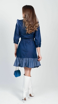 Imagem do Vestido curto Jeans Lorena