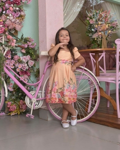 Vestido Helena Rosa Pink Infantil