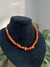 Choker escallas Nácar Naranja - comprar online