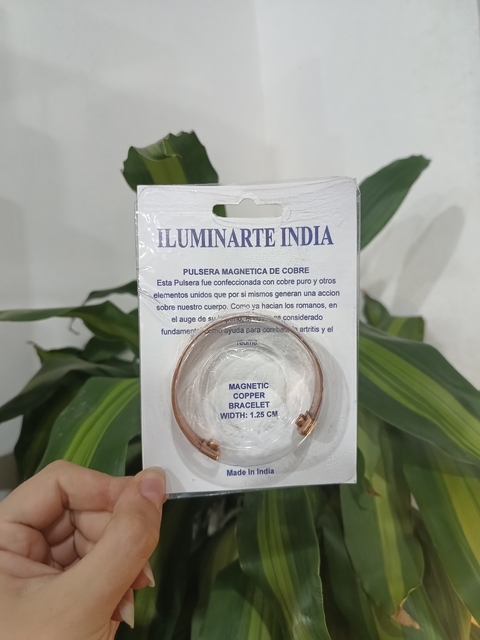 Pulsera anti estrés cobre