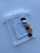 Kit 7 Chakras Minerales en Bruto