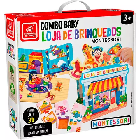 CONJUNTO BABY LOJA DE BRINQUEDOS MONTESSORI