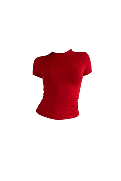 Baby Tee Slim Roja - comprar online