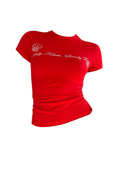 Baby Tee Sandy roja - comprar online