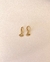 Trio de Argolas Ouro - comprar online