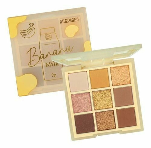 Paleta de Sombras Banana Milk SP Colors