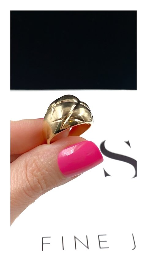 Anillo Matelasse