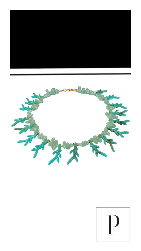 Collar Corales Mykonos