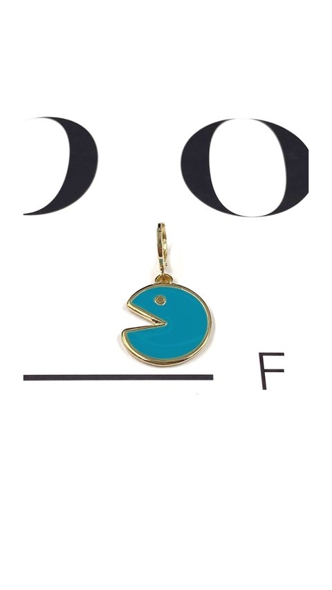 Pac-Man Azul Petróleo