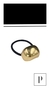 Pony Cuff Button