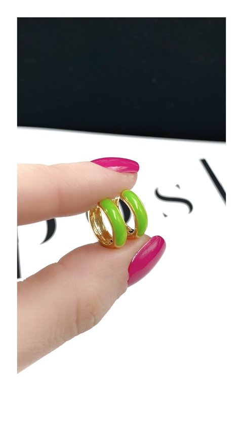 Argollita Mix&Match Verde