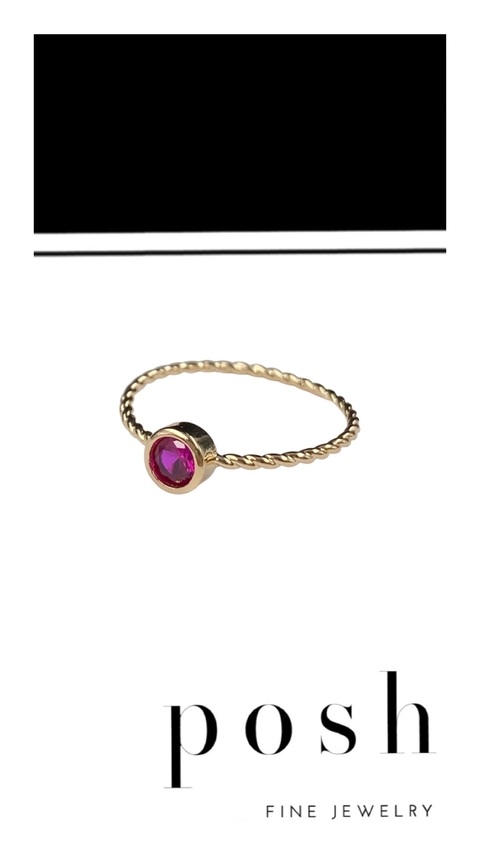 Anillo Vicky Pink