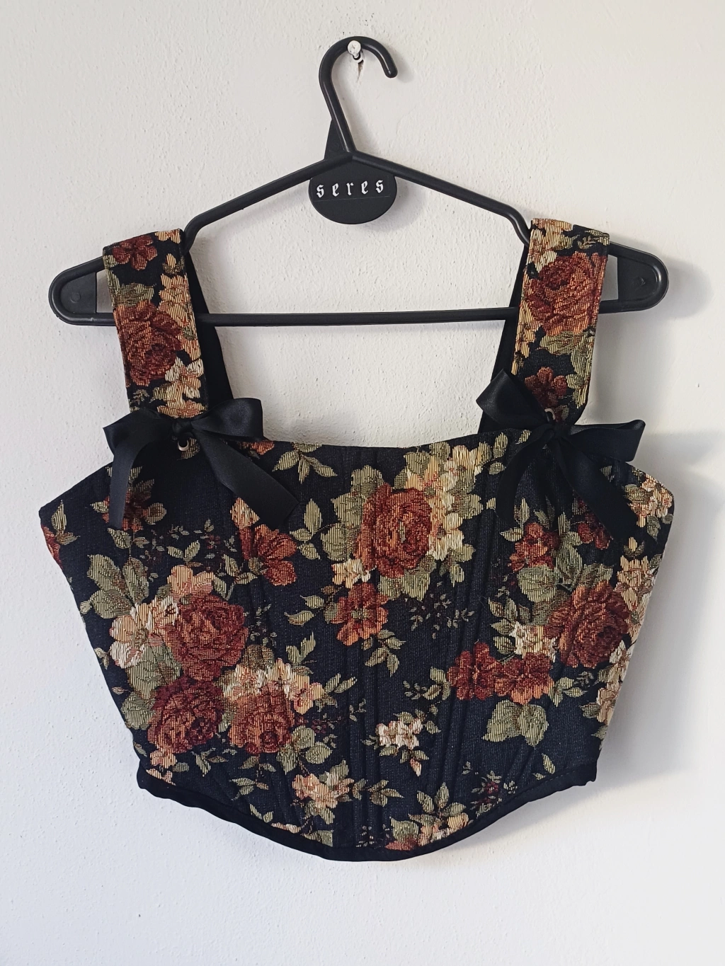 Corset Rose - Negro -