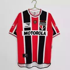 Camisa São Paulo Retrô II 2000/03 Torcedor Penalty Masculina - Preto e Vermelho