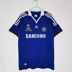 Camisa Chelsea Home Retrô 2008/09 Torcedor Adidas Masculina - Azul