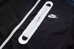 Conjunto Nike Tech Fleece Inside Preto E Azul na internet