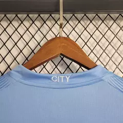 Camisa Manchester City Manga Longa Home 23/24 - Torcedor Puma Masculino - Azul na internet