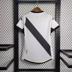 Imagem do Camisa Vasco da Gama Away 23/24 - Torcedor Kappa Feminina - Preto e Branco