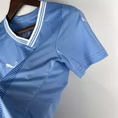 Camisa Manchester City Home 23/24 - Torcedor Puma Feminina - Azul - loja online
