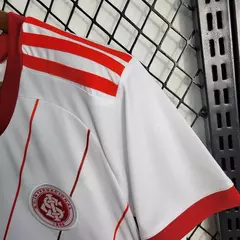 Camisa Internacional Away 23/24 - Torcedor Adidas Feminina - Branco e Vermelho
