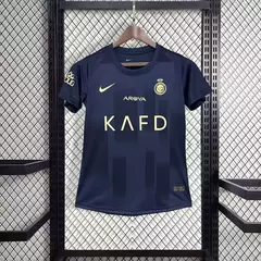 Camisa Al-Nassr Away 23/24 Torcedor Nike Feminina - Azul