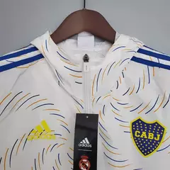 Corta Vento Boca Juniors Branco - Adidas - GOATshopping - Camisas de times