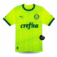 Camisa Palmeiras Third 23/24 - Torcedor Puma Masculino - Verde Neon