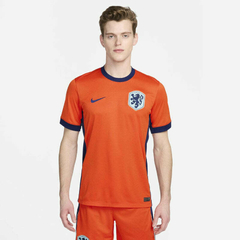 Camisa Holanda Home Eurocopa 24/25 - Torcedor Nike Masculina - Laranja