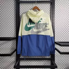 Corta Vento Nike Masculino - Azul e Bege