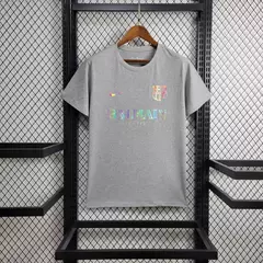 Camisa Barcelona + Balmain 24/25- Edição especial - Cinza