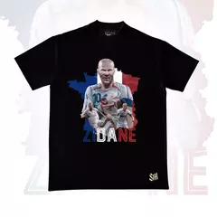 Camisa Zidane - Legends - Preta