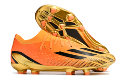 Chuteira X Speedportal.3 Campo Adidas - Preto+Dourado - loja online