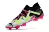Chuteira Puma Future Z Ultimate Campo Unissex Cano Baixo / BRANCO + COLORIDO