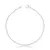 Pulseira Mini Bolinhas 1,8mm Prata 925 - comprar online