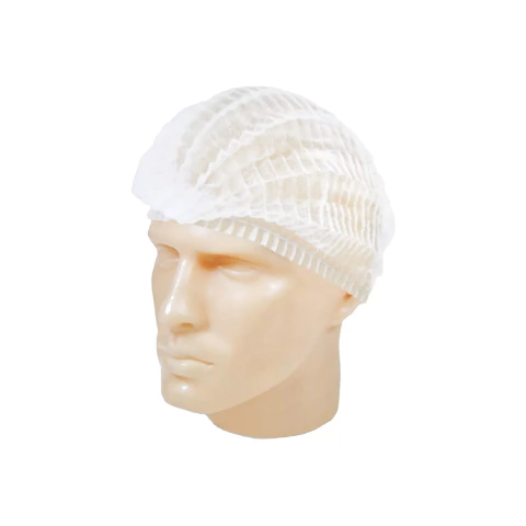 Touca Descartável Branca com 200 unidades