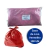 Saco de Lixo 100 Litros Vermelho com 100 unidades