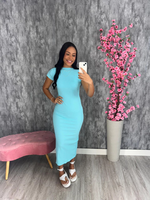 Vestido Talyssa midi - comprar online